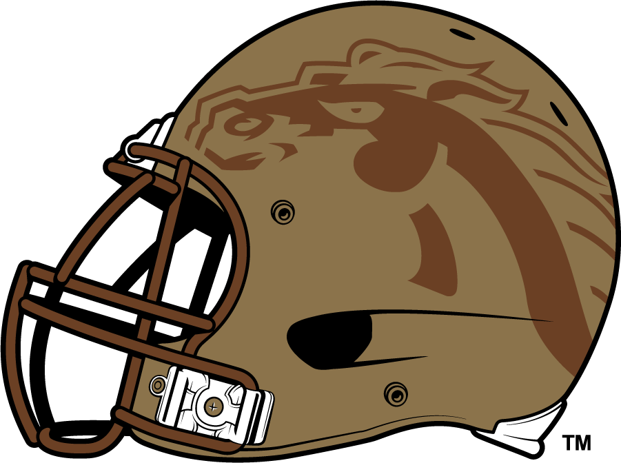 Western Michigan Broncos 2013-2020 Helmet Logo diy iron on heat transfer